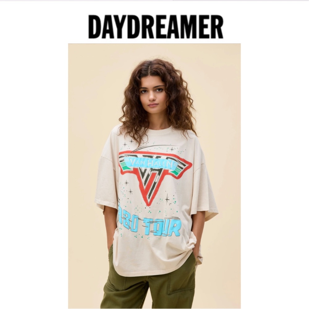 Daydreamer Van Halen 1980 Tour Tee